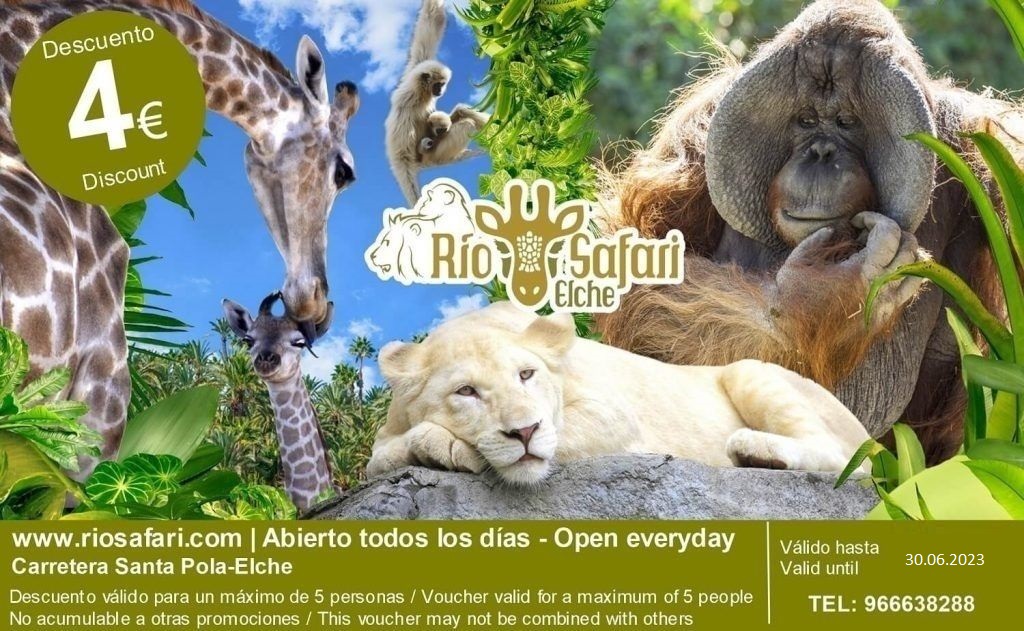 rio safari elche tickets